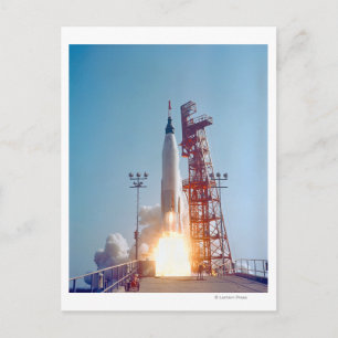 Project Mercury MORSA-9 Launch, Faith 7 Vykort