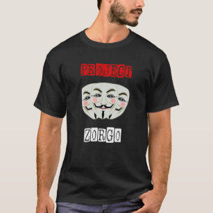 Project Zorgo Anonymous Mask Hacker T Shirt