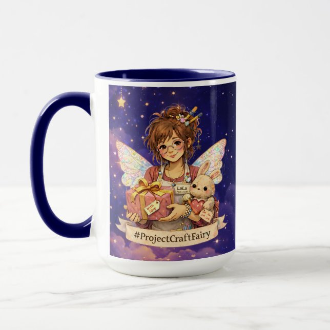 #ProjectCraftFairy mardrömsmugg Mugg (Vänster)