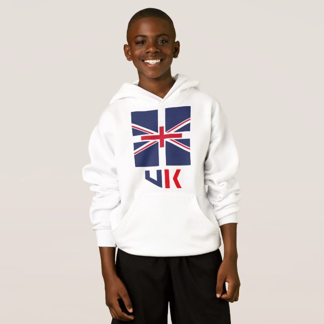 PROJECTED FLAG UK / ENGLAND BY MASANSER T SHIRT (Hel framsida)