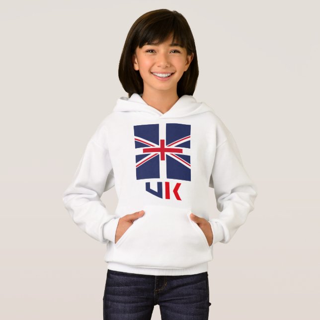 PROJECTED FLAG UK / ENGLAND BY MASANSER T SHIRT (Hel framsida)