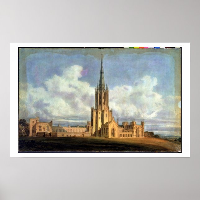 Projection Design for Fonthill Abbey, Wiltshire, 1 Poster (Framsidan)