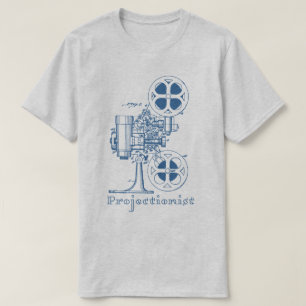 ProjectionistT-tröja (blåttdesignen) T-shirt