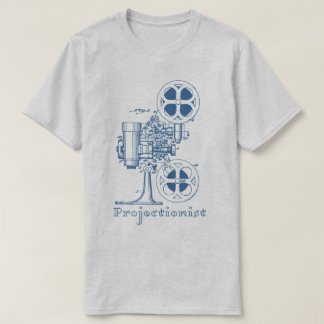 ProjectionistT-tröja (blåttdesignen) T-shirt