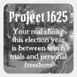 Projekt 1625 fyrkantigt klistermärke