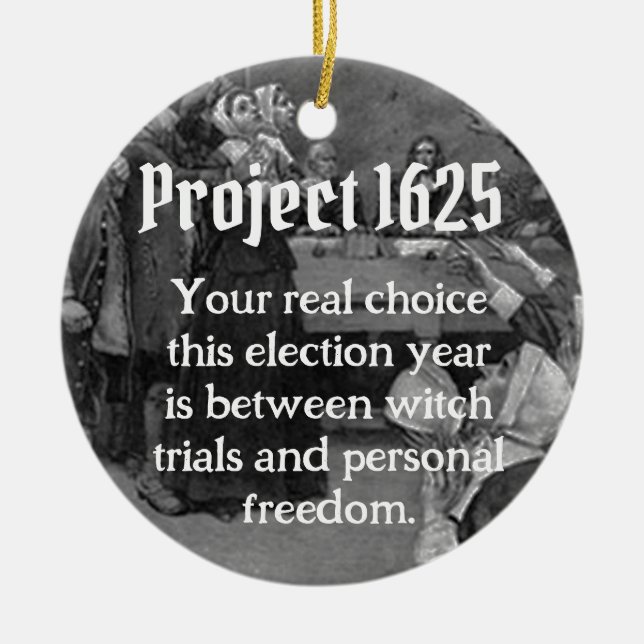 Projekt 1625 julgransprydnad keramik (Framsidan)