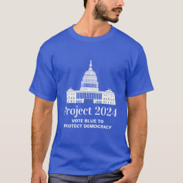 Projekt 2024 Omröstning för demokrati T Shirt