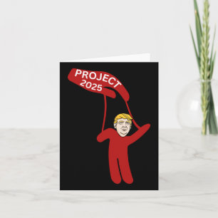 Projekt 2025 Donald Trump Puppet Kort