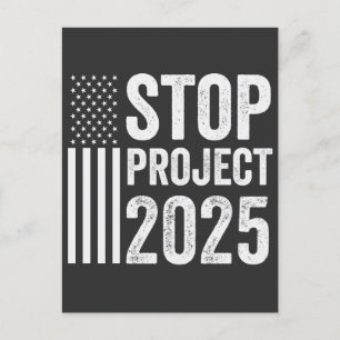 Projekt 2025: Trump American Republican USA Vykort