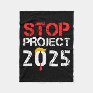 Projekt 2025 Trumps projekt Anti Trump 3 Fleecefilt
