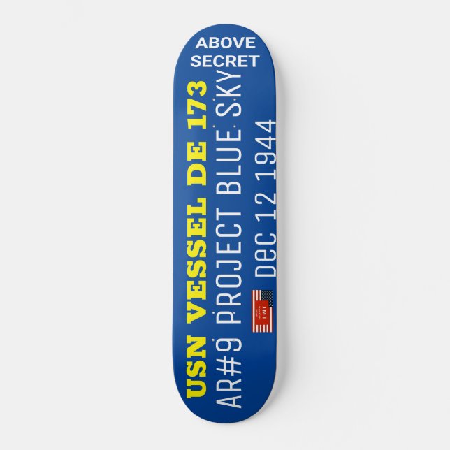 PROJEKT BLUE SKY Skateboard (Framsida)