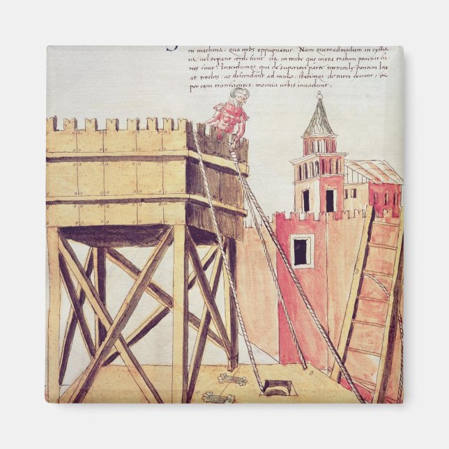 Projekt för belägring av torn magnet (Framsidan)