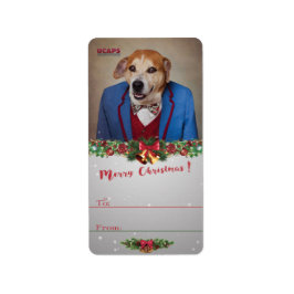 Projekt för inkapsling av husdjur - köpare adressetikett