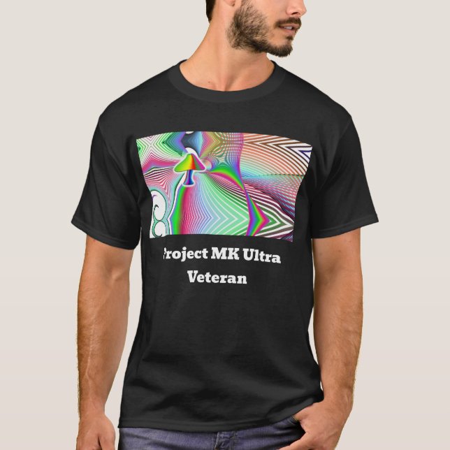 Projekt MK Ultra Veteran T Shirt (Framsida)
