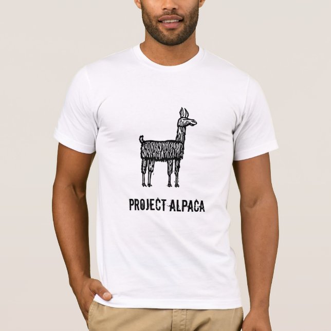 Projektera Alpaca Tee Shirt (Framsida)