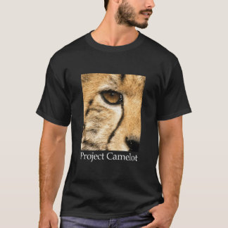 Projektera Camelot (stor logotyp) mörk dräkt T-shirt