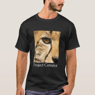 Projektera Camelot (stor logotyp) mörk dräkt Tee