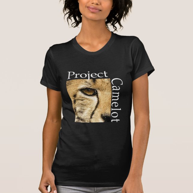 Projektera Camelot (svarten) T-shirt (Framsida)