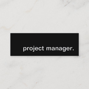 projektera chefen mini visitkort