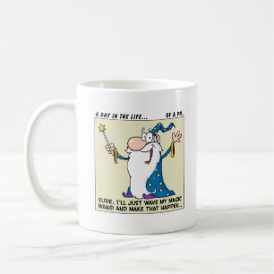 Projektera chefer har Magical överhet Kaffemugg
