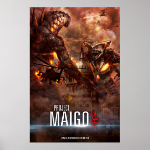 Projektera den Maigo affischen av Cheung Chung Tat Poster