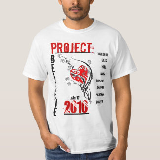 Projektera den tro finalen t shirt