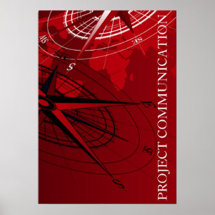 PROJEKTERA KOMMUNIKATIONEN POSTER