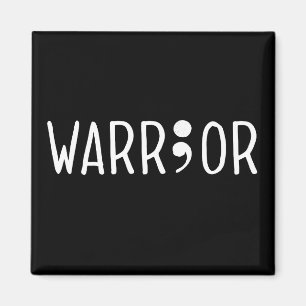 Projektera semikolonkrigare magnet