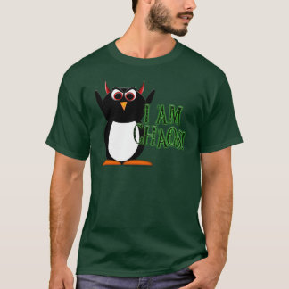 "Projekterar den onda pingvinet " Tee Shirt
