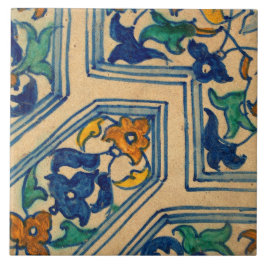 Projekteringsreplik för Antique Art nouveau Blommi Kakelplatta