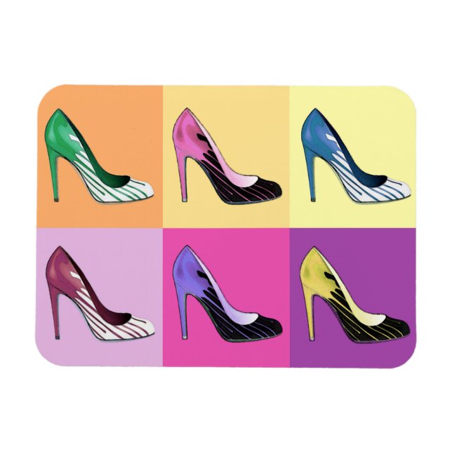 Projekteringsstiletto Pumps / Shoes / Högklackars Magnet (Horisontell)