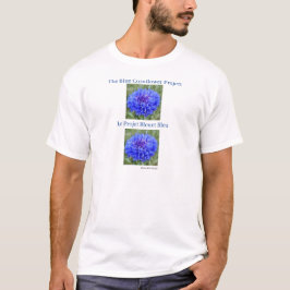 Projektet Blue Cornblomma - Le Projet Bleuet Bleu T Shirt