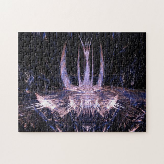 Projektion avbildar pussel (Horisontell)