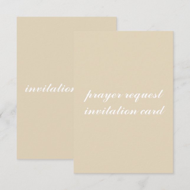 projektionsyta 3,5" x5", vitt standardkuvert inbjudningar (Fram/baksida)