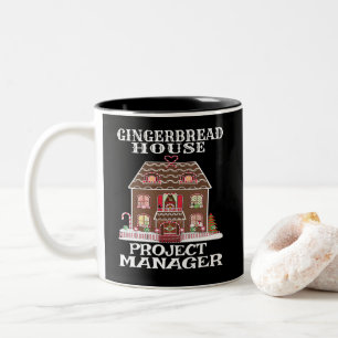 Projektledare för Gingerbröd House Två-Tonad Mugg