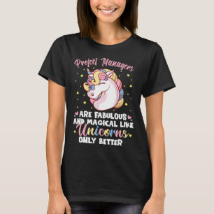 Projektledare som liknar Unicorns endast Bette T Shirt