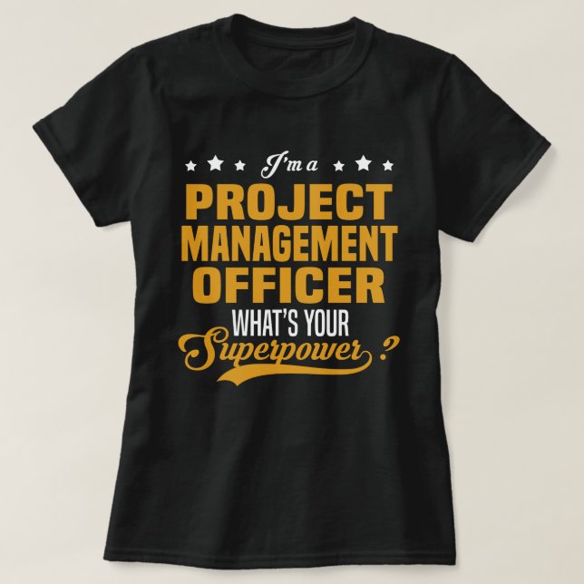 Projektledaren T Shirt (Design framsida)