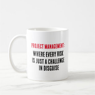 Projektledning där varje risk bara är en cha kaffemugg