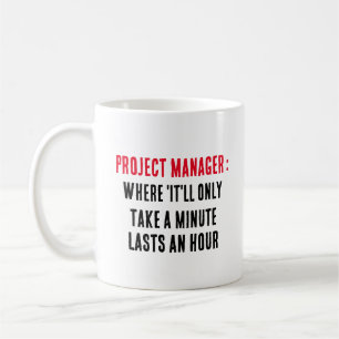 Projektledning:Det tar bara en minut Kaffemugg