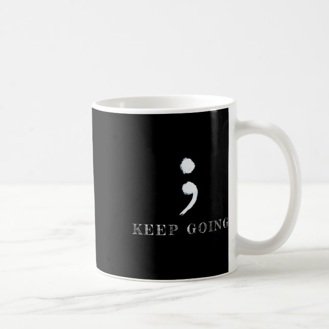 Projektmedvetenhet om psykisk hälsa kaffemugg (Höger)
