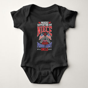 Projodarméns farbror Support Niece Soldat T Shirt