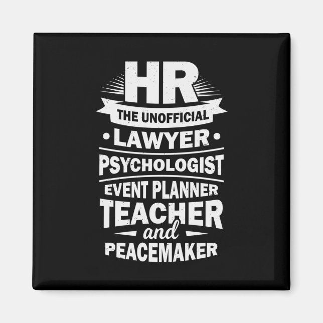 Projubla mänskliga resurser magnet (Framsidan)