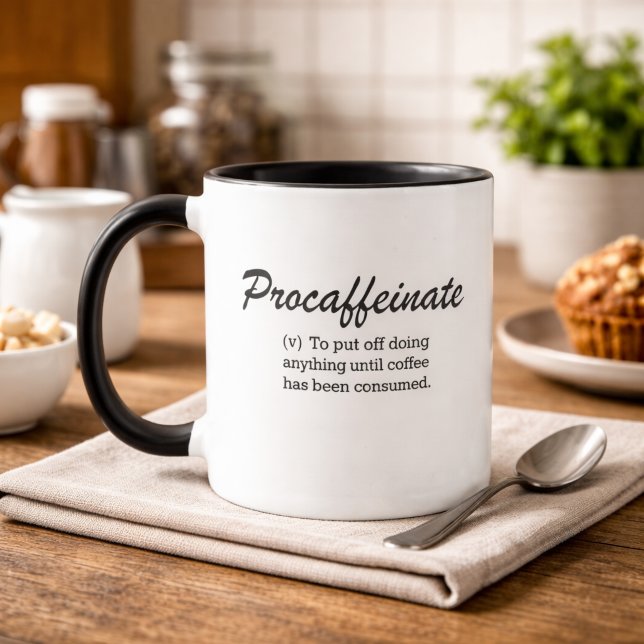 Prokaffeinera kaffemugg (Skapare uppladdad)