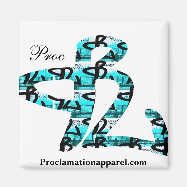 Proklamation Logotyp Magnet (Framsidan)