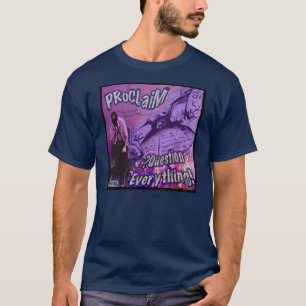 Proklamera "det QuestionEverything" album Cover2 Tee Shirt