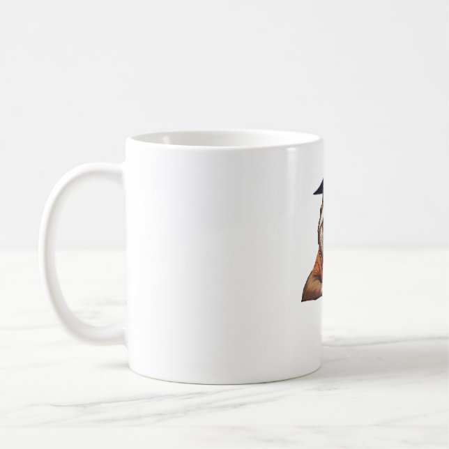 Prokrastinationsuniversitetet � Officiell medlemsk Kaffemugg (Vänster)