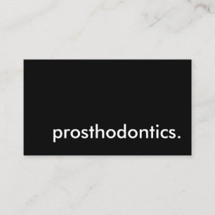 Proktodontika. Visitkort