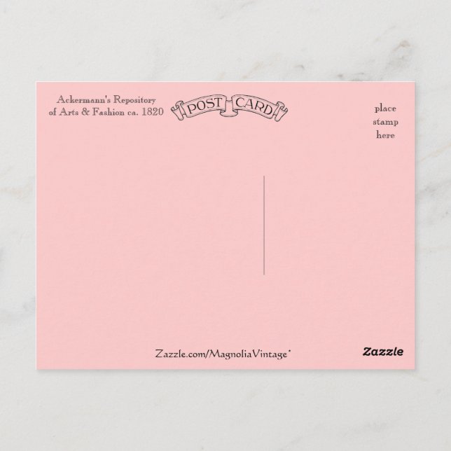 Prokvar Dress Ackermanns databas Vykort (Baksida)