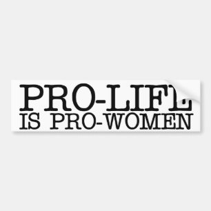 ProLife är prokvinnor Bildekal