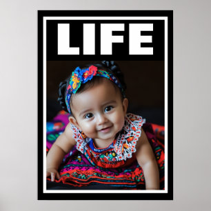 ProLife Baby BeSnygg spanska Flicka Poster